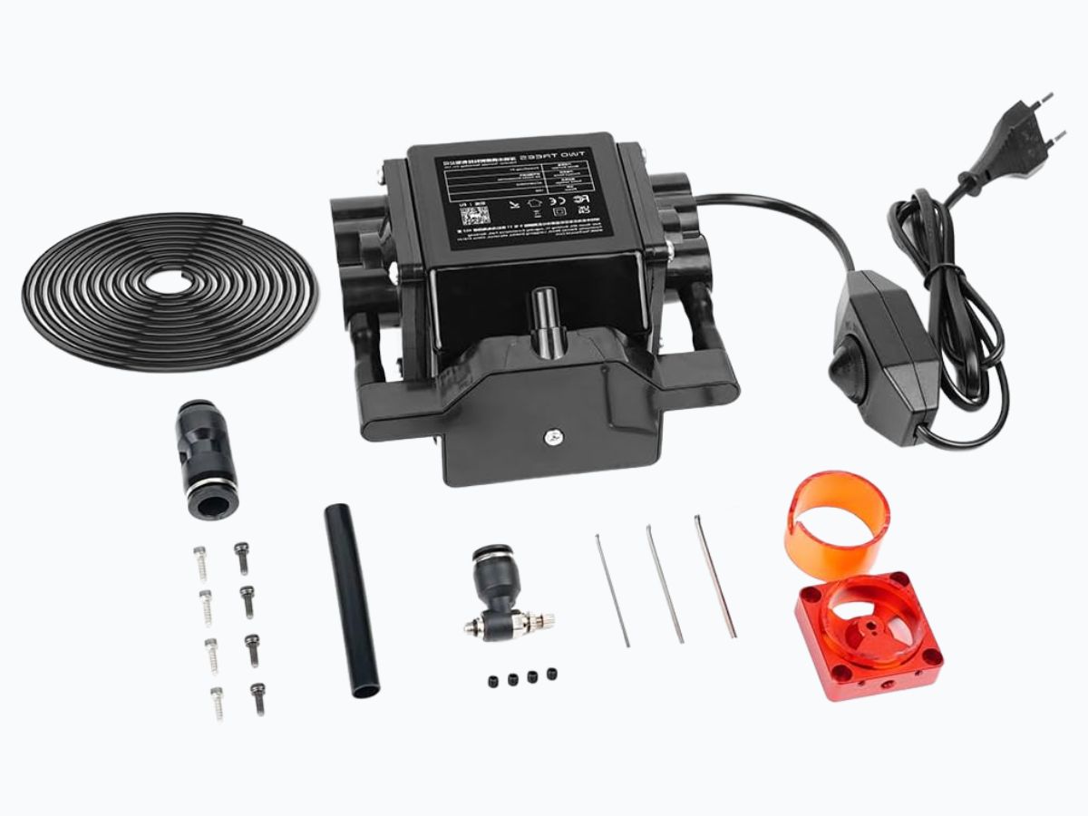 Asistencia de aire silenciosa twotrees