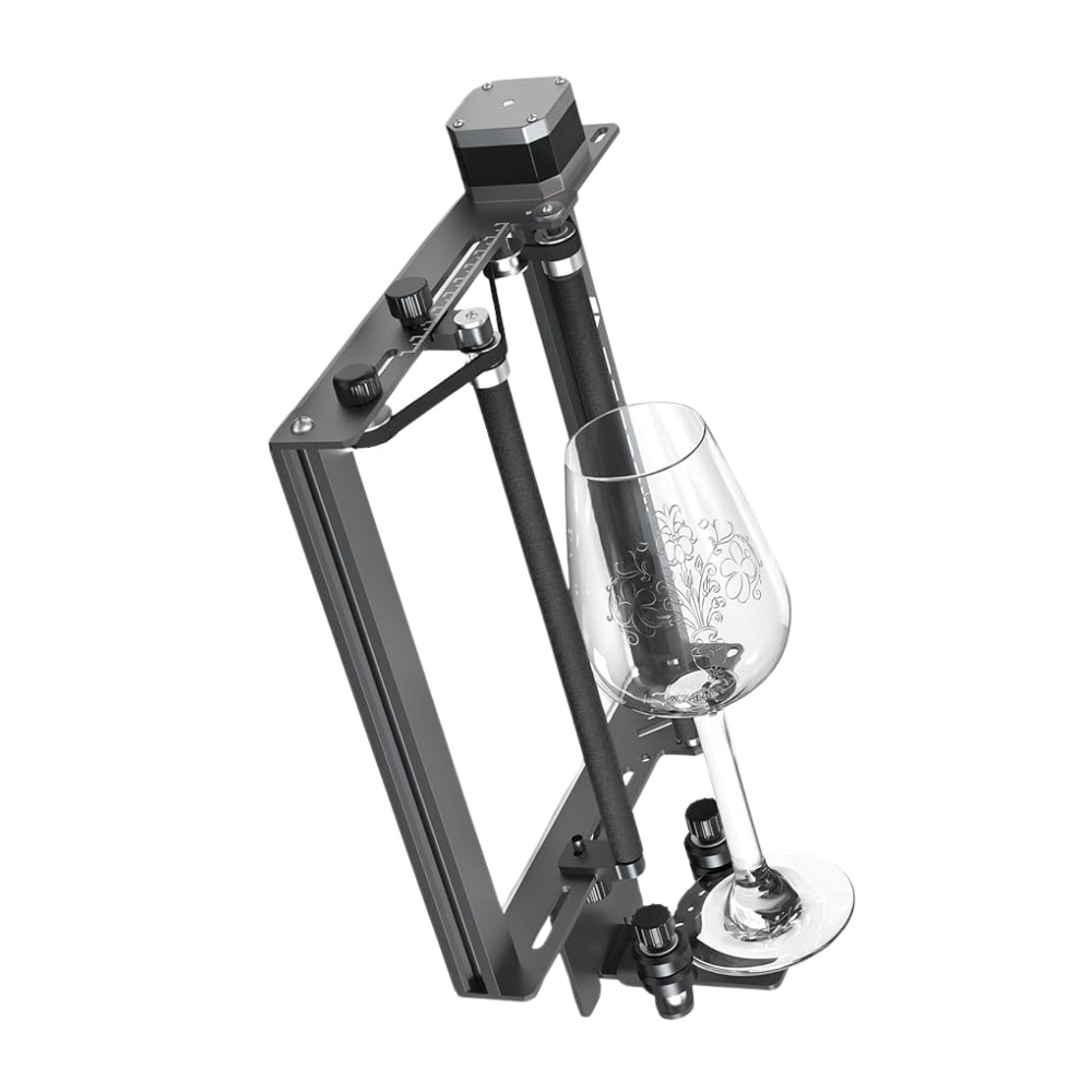 Grabado láser en copas de vino