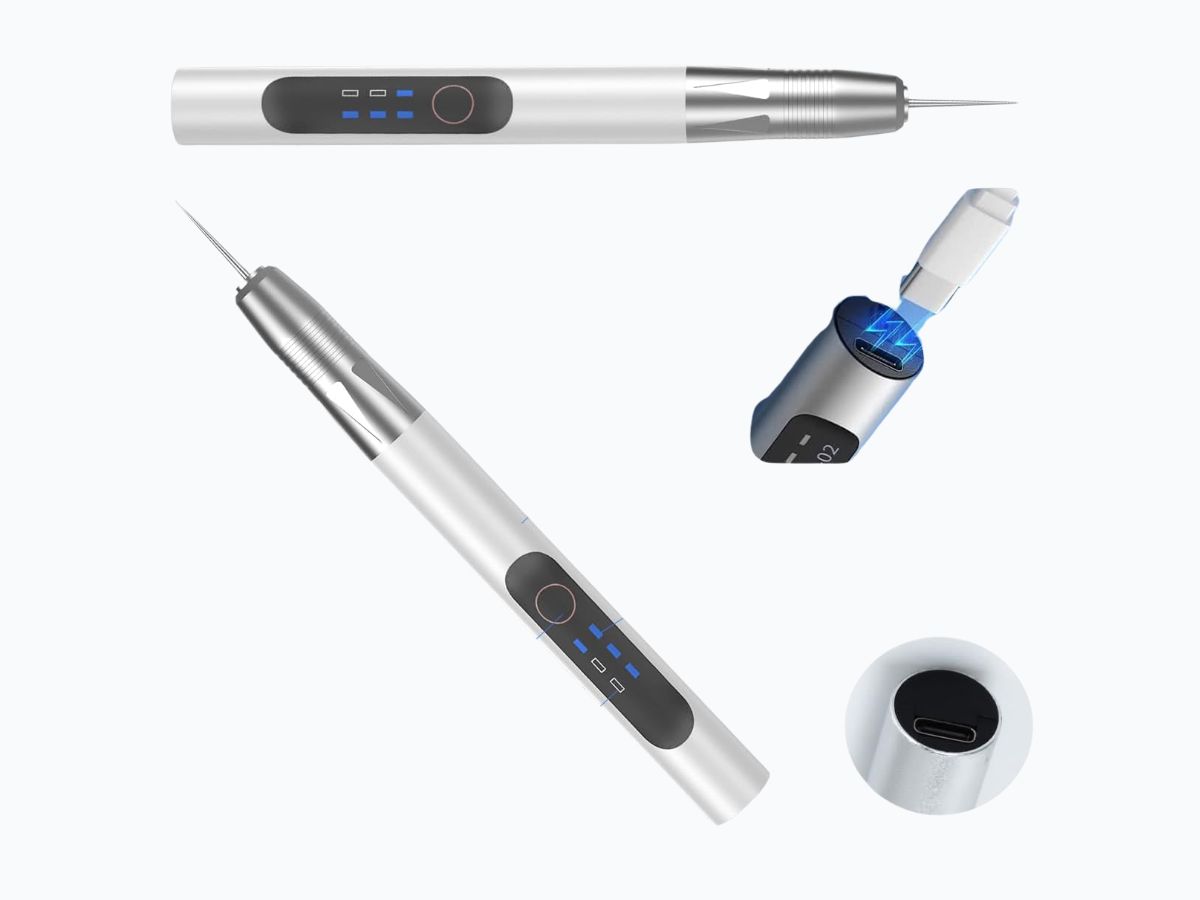 Airminty grabador de pluma en detalle