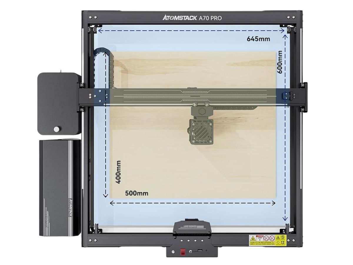 Atomstack a70 pro en detalle