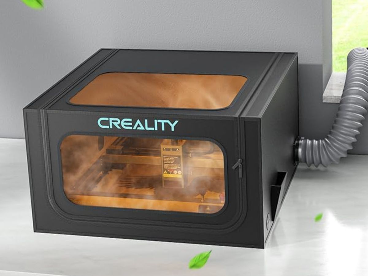 Creality cubierta protectora en detalle