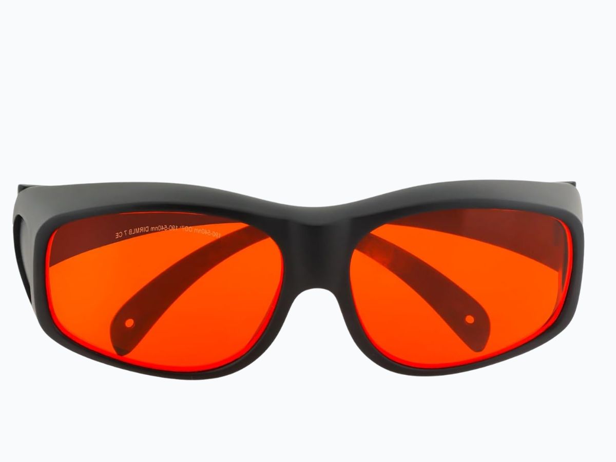 Gafas de proteccion seguridad laser od7 en detalle