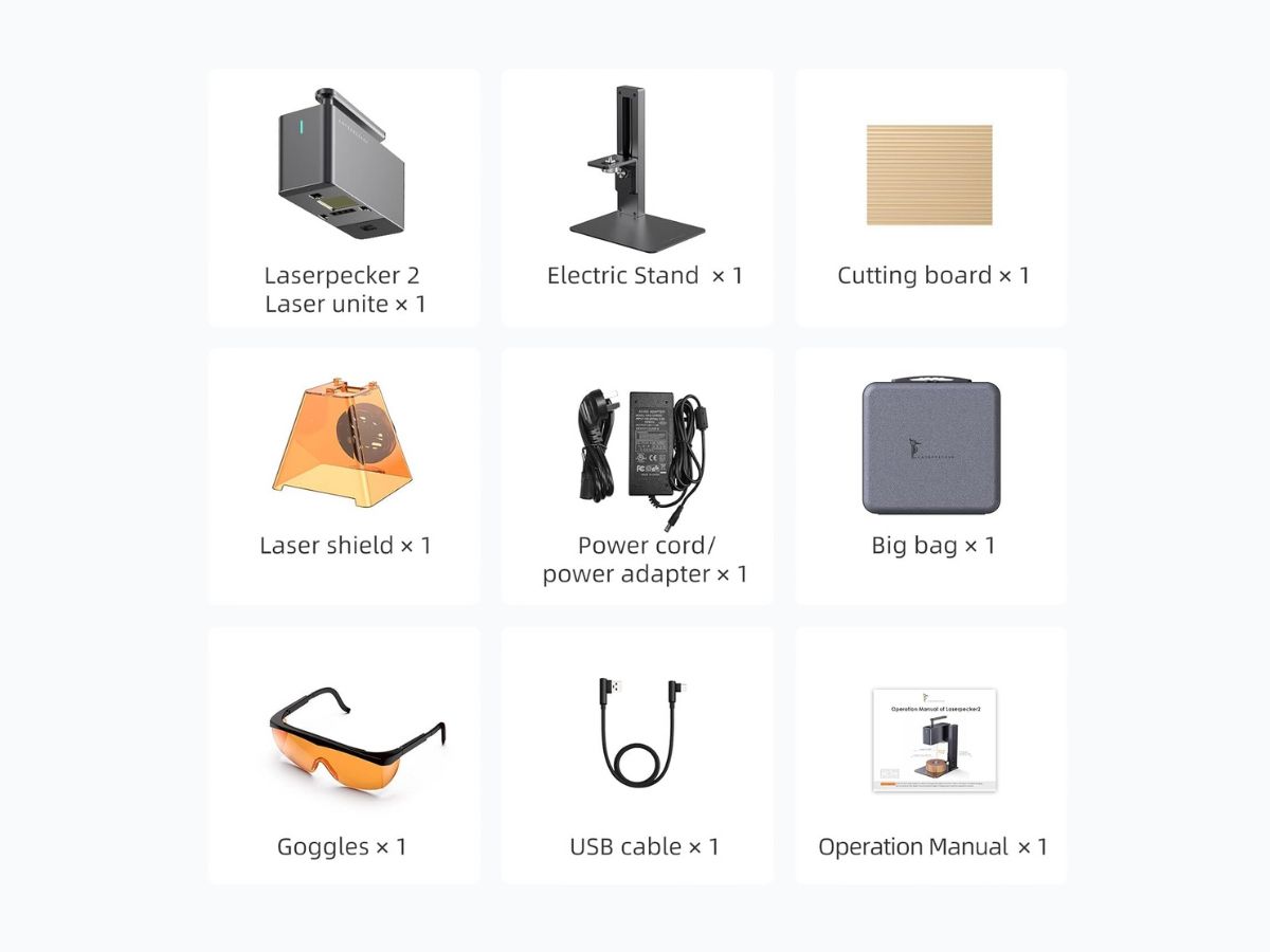 Laserpecker l2 60w en detalle