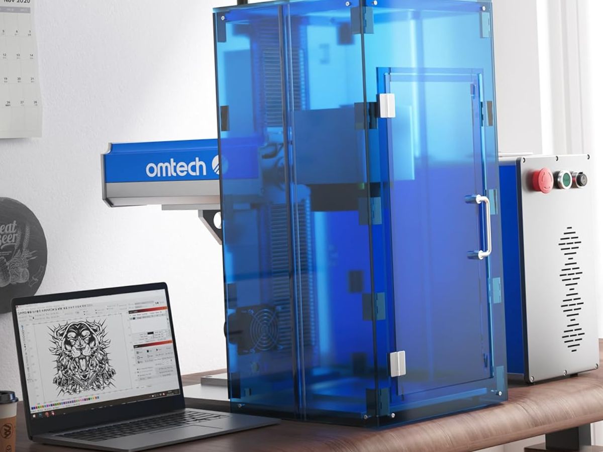 Omtech 50w fmm en detalle