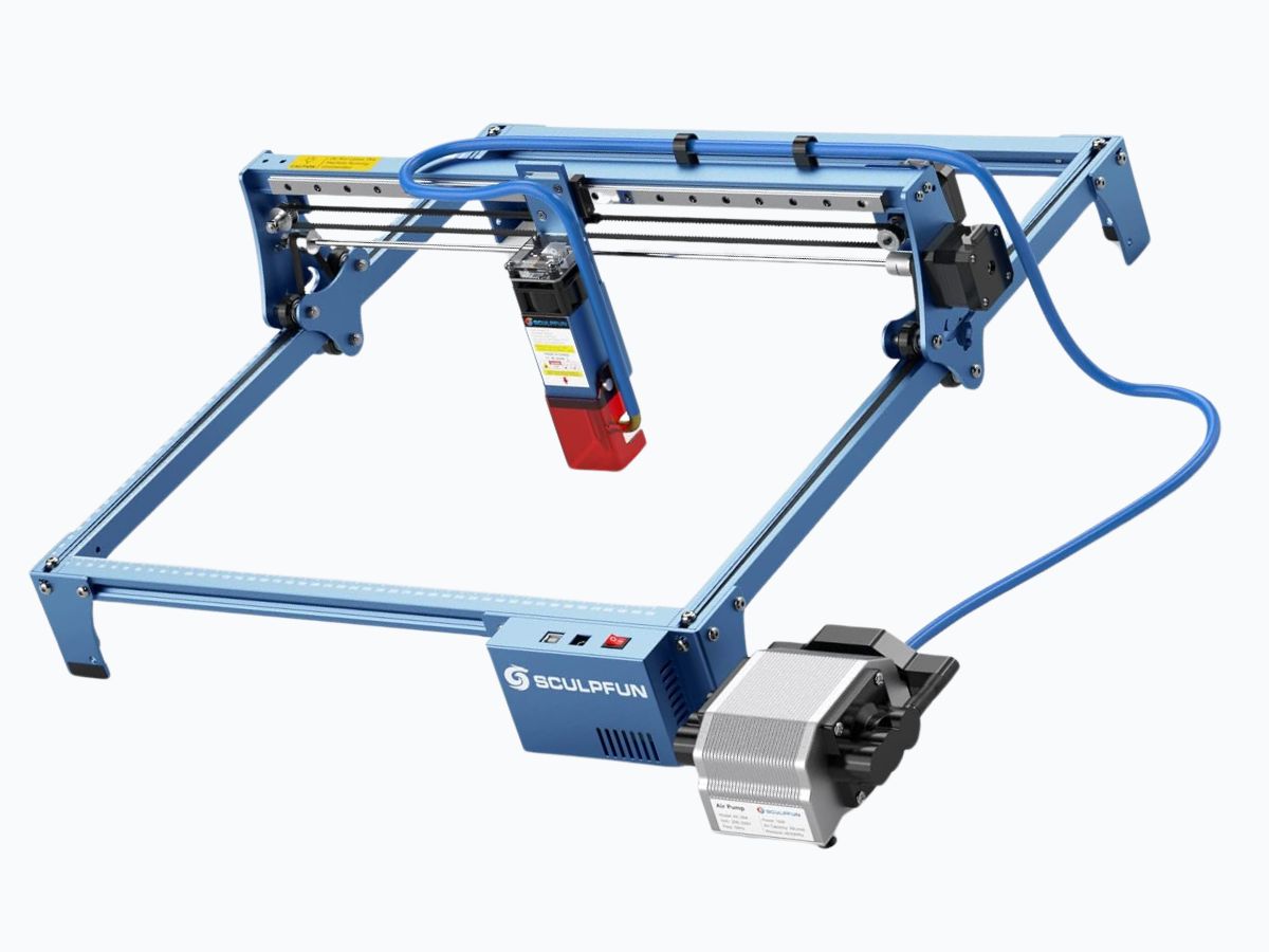 Sculpfun kit de bomba de aire en detalle