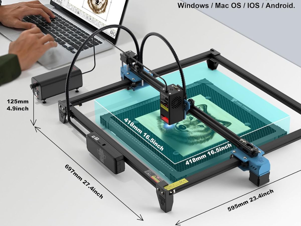Twotrees tts 20 pro 20w en detalle