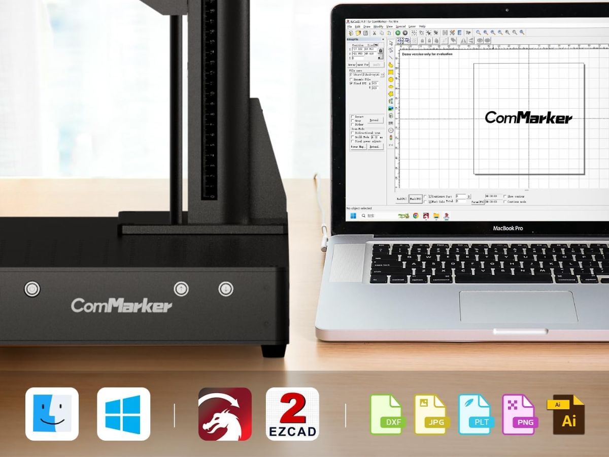 Commarker uv 5w en detalle