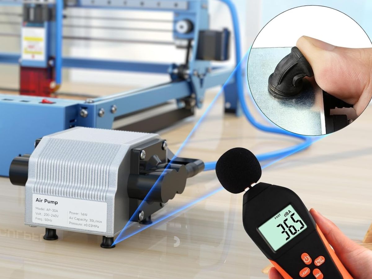 Creatorally asistencia de aire en detalle