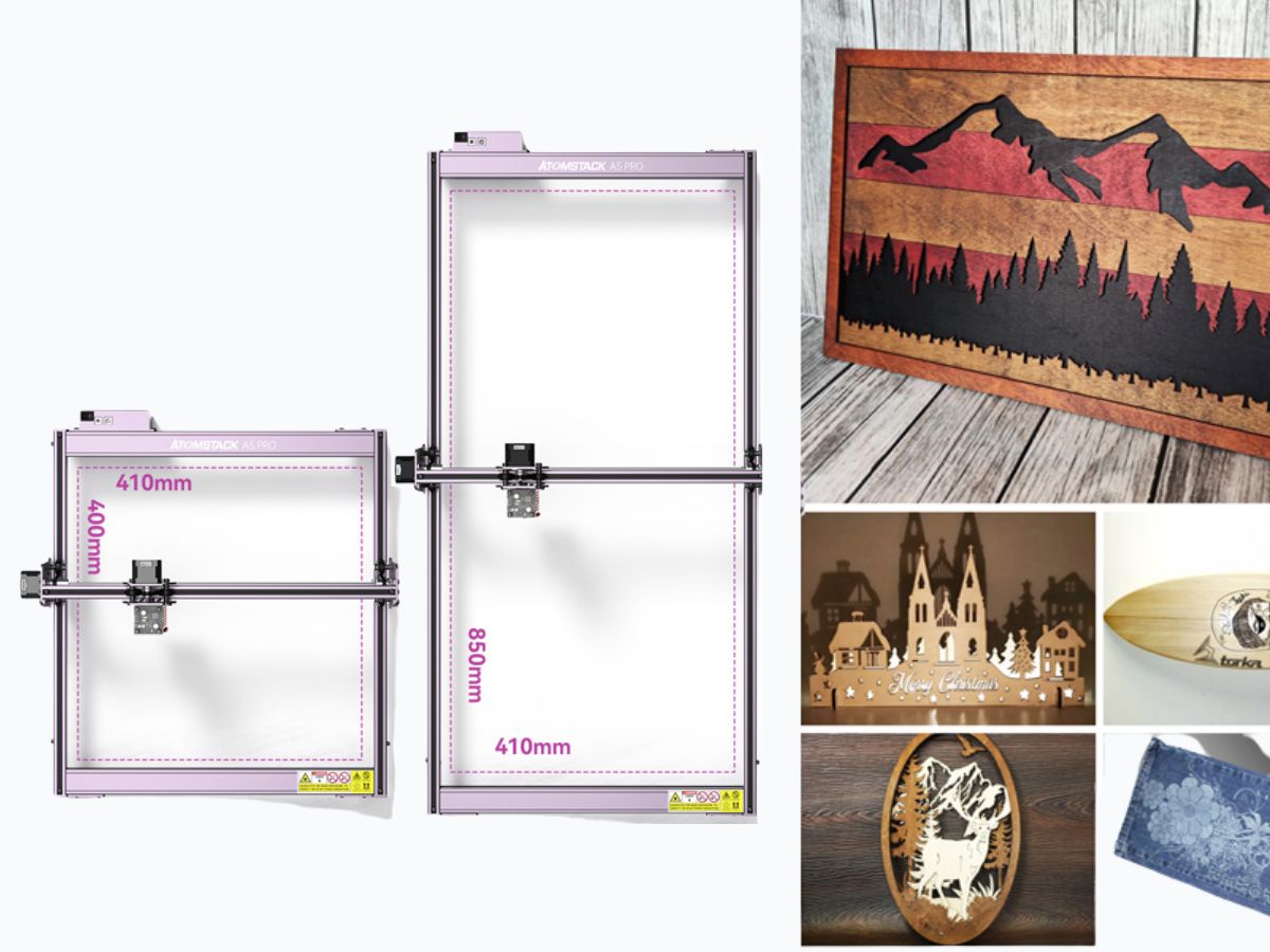 Kit de extension eje y atomstack a5 pro en detalle