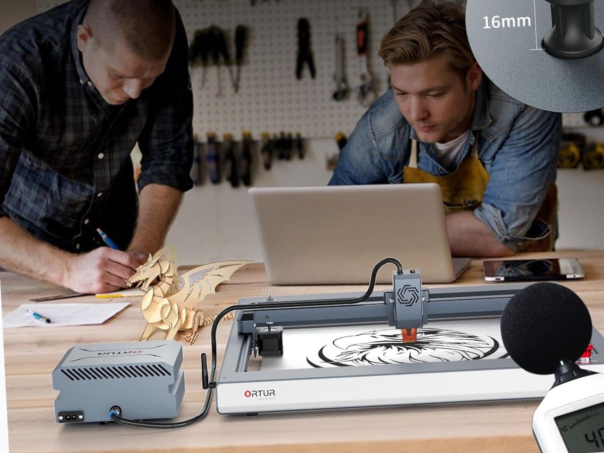 Ortur laser asistencia de aire en detalle