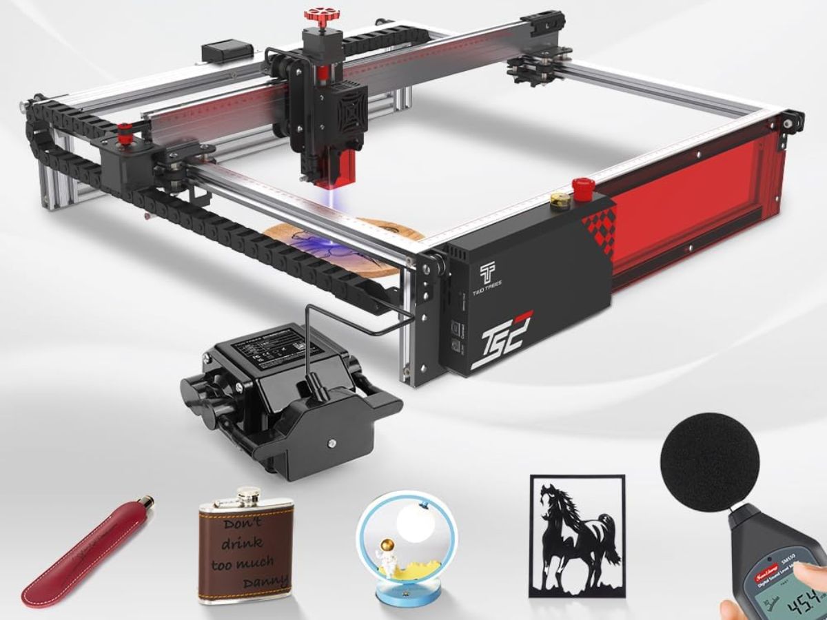 Asistencia de aire silenciosa twotrees en detalle