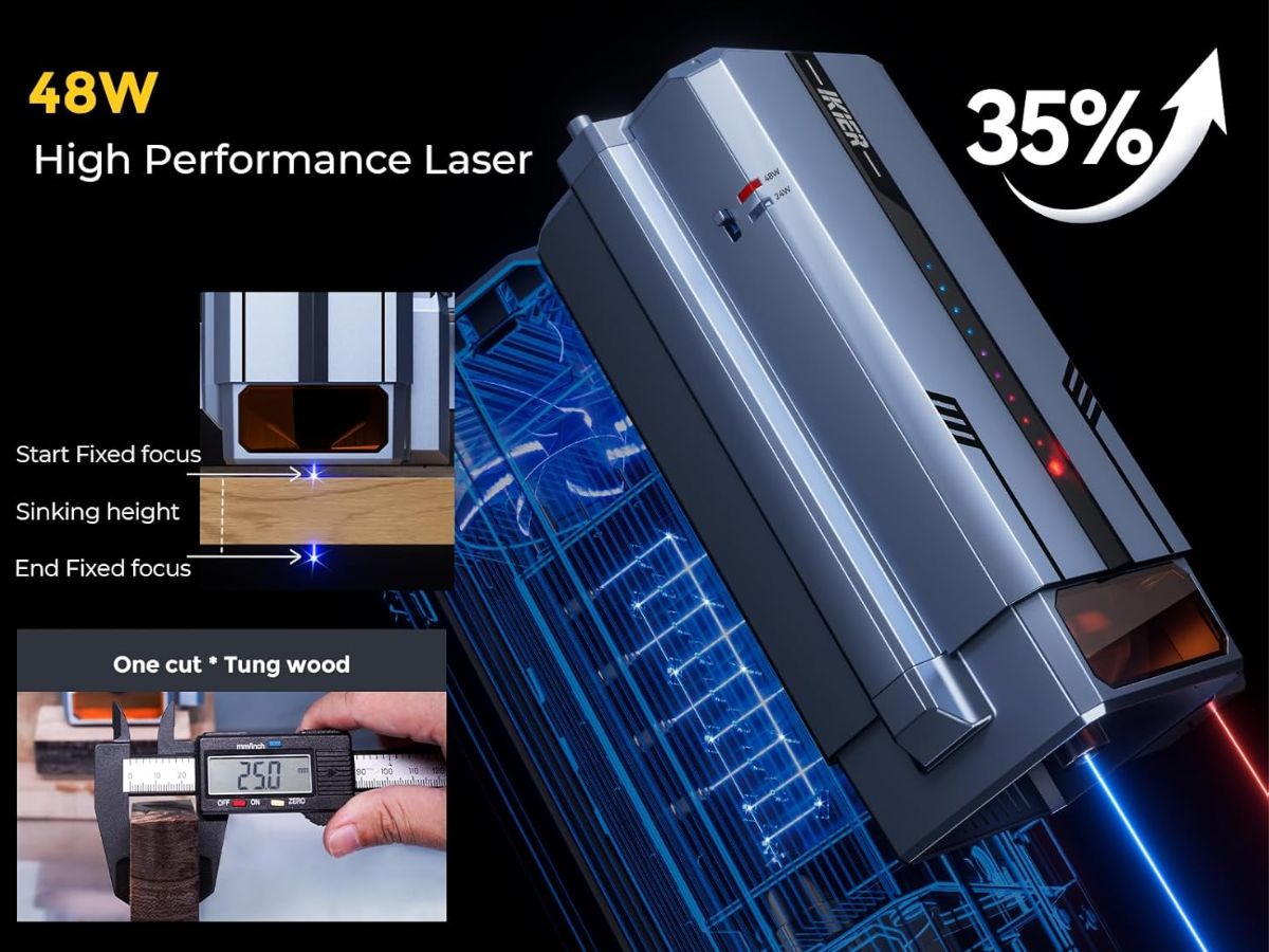 Ikier k1 pro max 24w en detalle