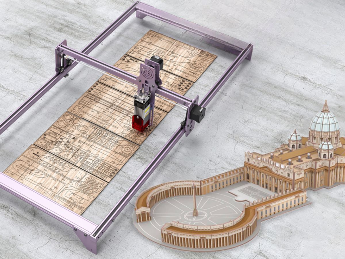 Kit de extension eje y atomstack a5 pro en detalle