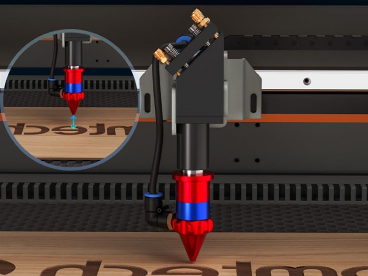 Omtech 100w en detalle