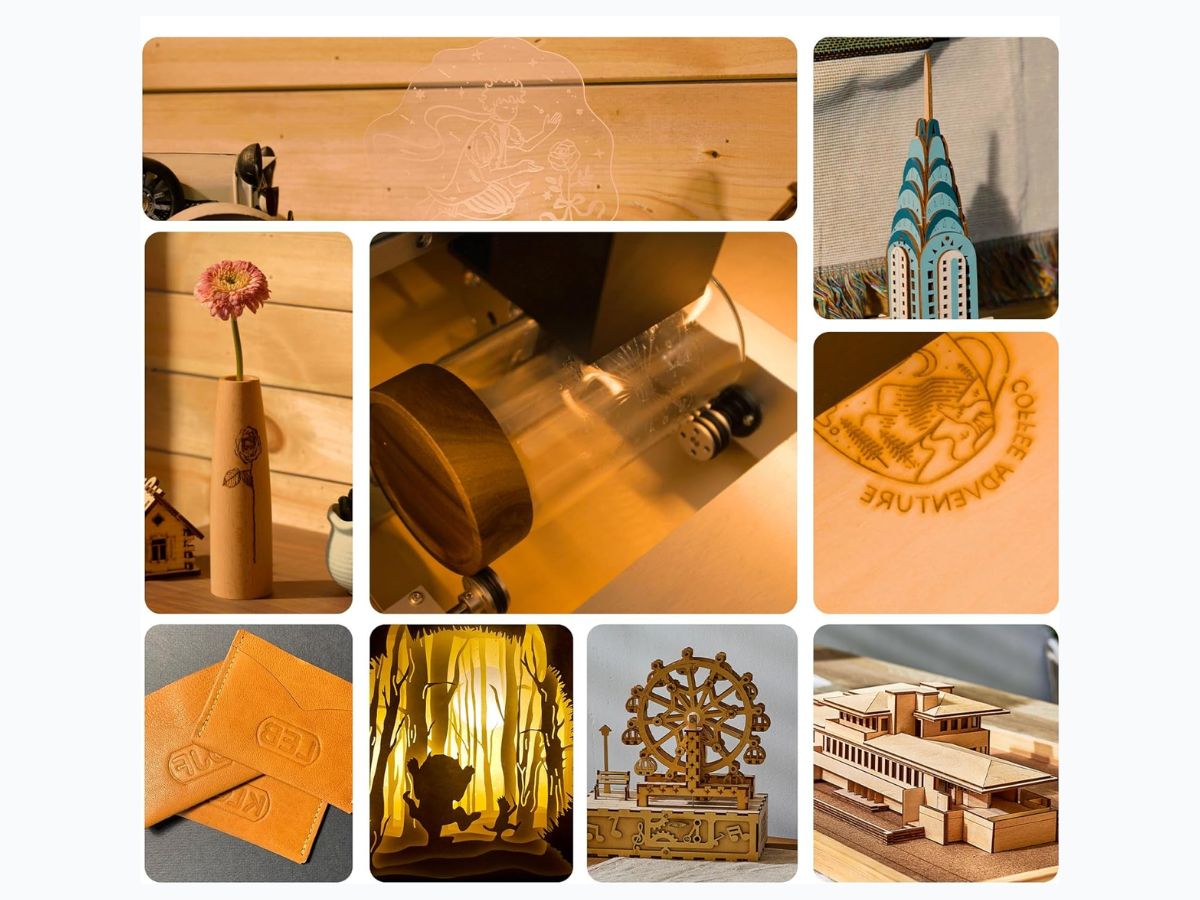 Omtech c02 en detalle