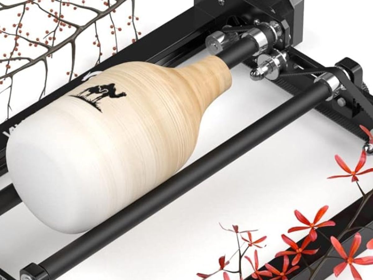 Sculpfun rodillo giratorio en detalle